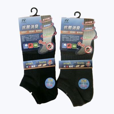 尼克抗菌透氣細針船襪(3雙組)