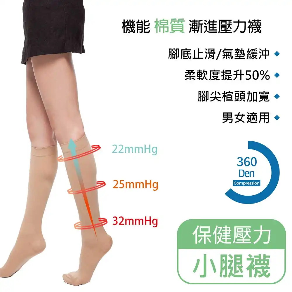 360D機能小腿襪
